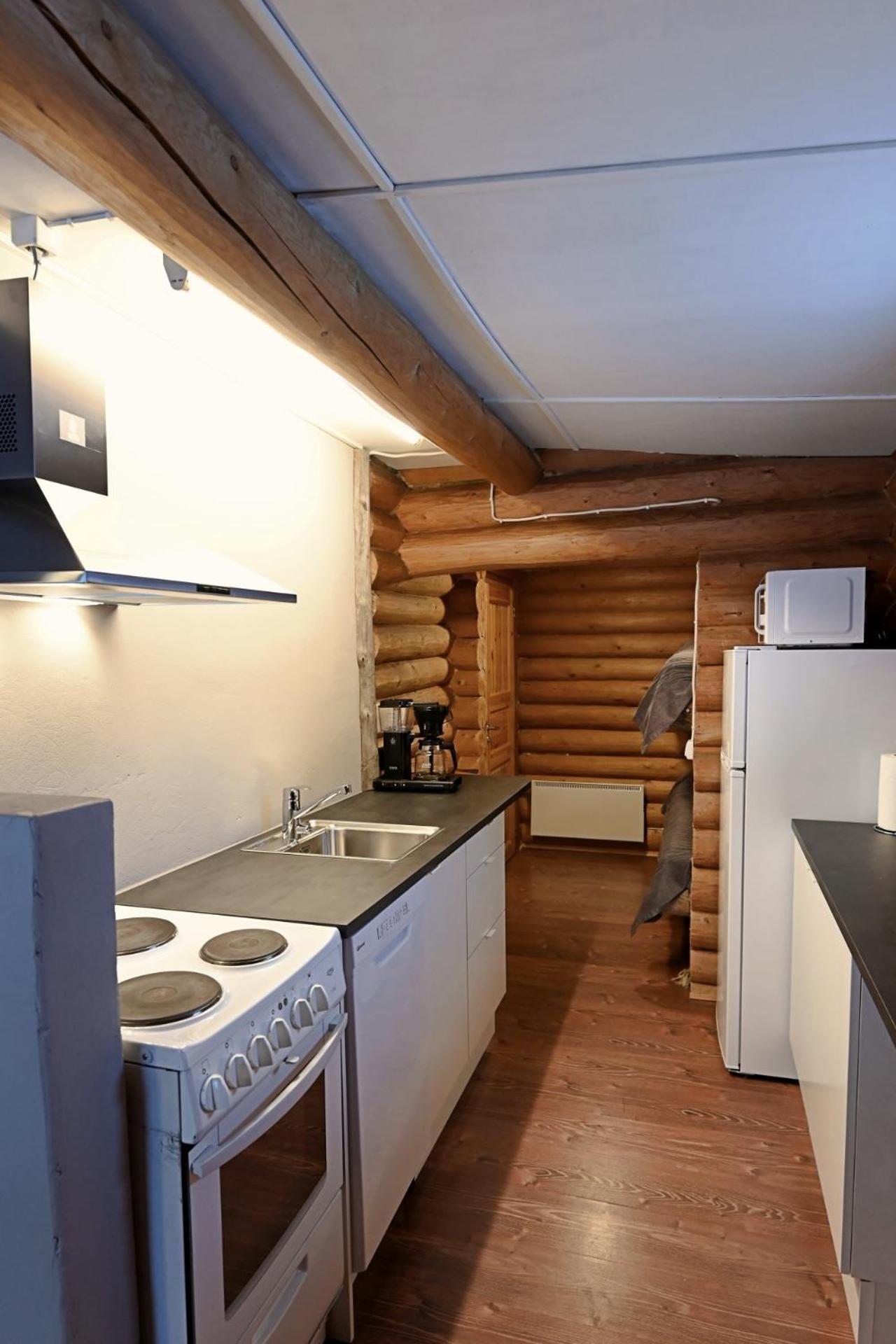 Classic Log Cabin Ski-In Ski-Out Levi Exterior foto