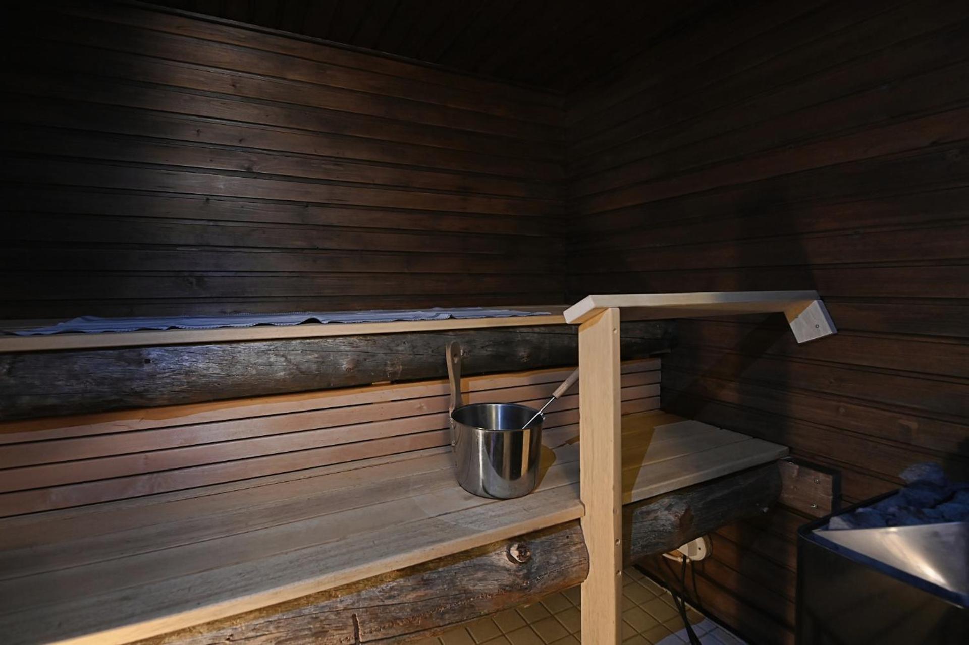 Classic Log Cabin Ski-In Ski-Out Levi Exterior foto